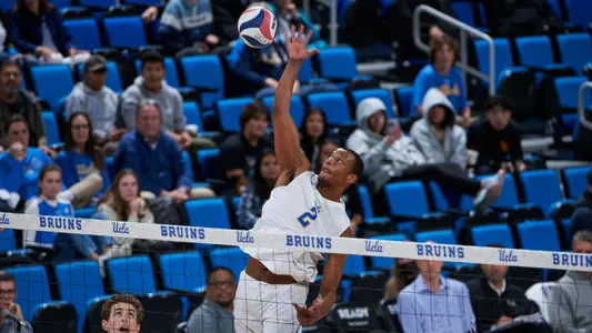 UCLA Athletics - 2023 UCLA Men's Volleyball versus the UCSB Gauchos. Pauley Pavilion, UCLA, Los Angeles, CA.
January 20th, 2023
Copyright Don Liebig/ASUCLA
230120_MVOL_0297.NEF