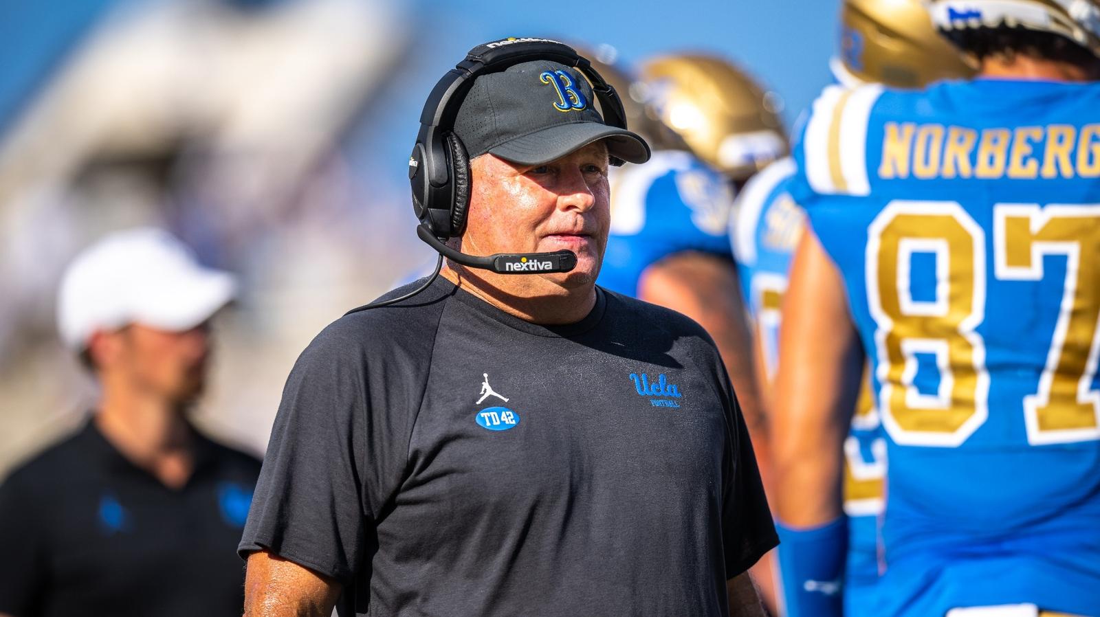 Head Football Coach Chip Kelly Signs Contract Extension Through 2027 - UCLA