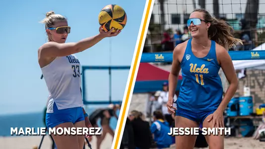 Marlie Monserez (33) and Jessie Smith (11)
