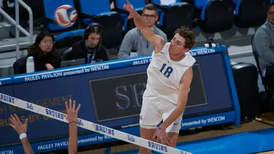 UCLA Athletics - 2023 UCLA Men's Volleyball versus the UCSB Gauchos. Pauley Pavilion, UCLA, Los Angeles, CA.
January 20th, 2023
Copyright  Don Liebig/ASUCLA
230120_MVOL_0257.NEF