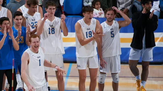 UCLA Athletics - 2023 UCLA Men's Volleyball versus the BYU Cougars. Pauley Pavilion, UCLA, Los Angeles, CA.
February 17th, 2023
Copyright  Don Liebig/ASUCLA
230217_MVOL_0084.NEF