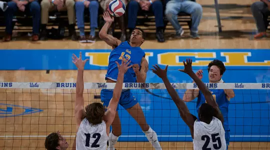 UCLA Athletics - 2023 UCLA Men's Volleyball versus the Pepperdine Waves. Pauley Pavilion, UCLA, Los Angeles, CA.
April 15th, 2023
Copyright  Don Liebig/ASUCLA
230415_MVOL_0093.NEF