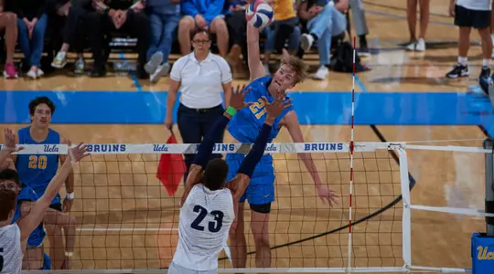 UCLA Athletics - 2023 UCLA Men's Volleyball versus the Pepperdine Waves. Pauley Pavilion, UCLA, Los Angeles, CA.
April 15th, 2023
Copyright  Don Liebig/ASUCLA
230415_MVOL_0103.NEF