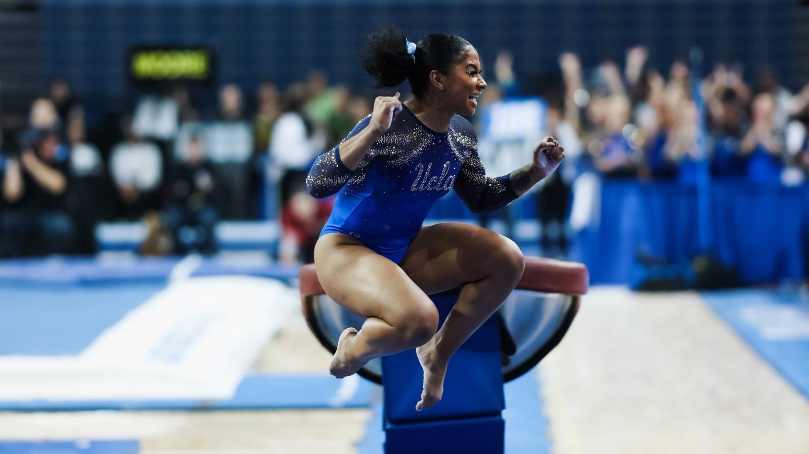 Jordan Chiles Named West Region Gymnast of Year - UCLA