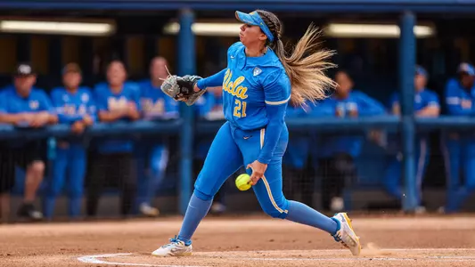Brooke Yanez against Liberty in the NCAA Softball Regionals