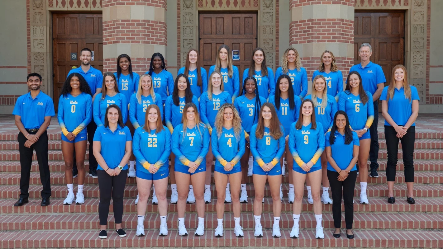 Fall 2021 UCLA Women's Volleyball Team Photo