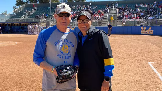 Mark Kalmansohn and Lisa Fernandez