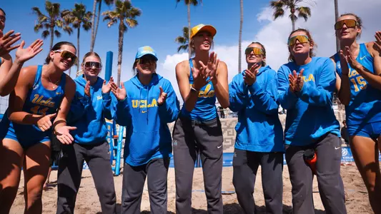 Team Huddle at Manhattan Beach Pier