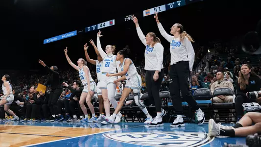 Bench Celebration vs. Utah (Mar. 7)