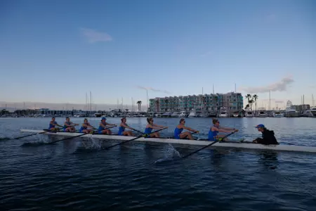 Rowing Varsity 8 team