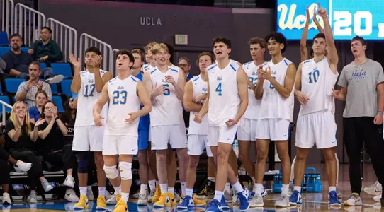 UCLA Athletics - 20234UCLA Men's Volleyball versus the UCSB Gauchos. Pauley Pavilion, UCLA, Los Angeles, CA.
January 25th, 2024
Copyright Don Liebig/ASUCLA
240125_MVOL_428.NEF