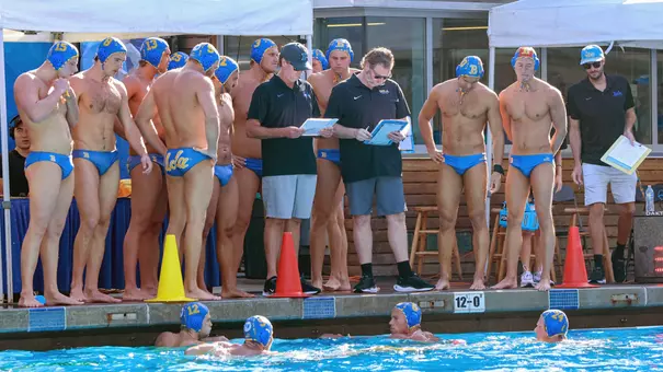 UCLA MWP Team Huddle vs. California