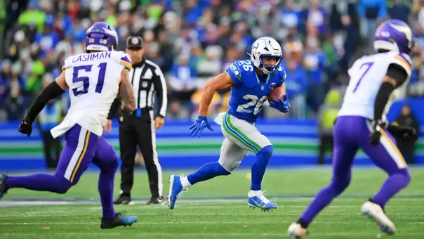 Zach Charbonnet (Photo: Steven Bisig-Imagn Images)