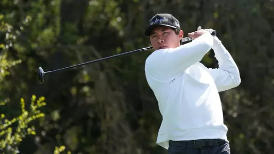 Kyle An, competing at The Goodwin at Stanford Golf Course (March 29, 2025)