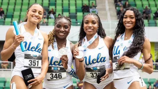 Women's 4x100 Relay at 2025 Big Ten Championships
