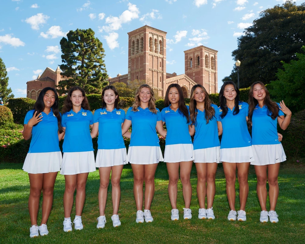 2025-26 UCLA Women's Golf Team Photo