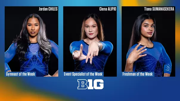 Big Ten Gymnastics Awards Sweep