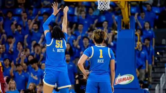 Lauren Betts_Kiki Rice_vs. No. 17 USC (Jan. 3, 2026)