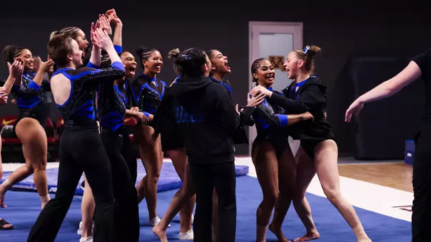 UCLA celebrates Jordan Chiles' perfect 10