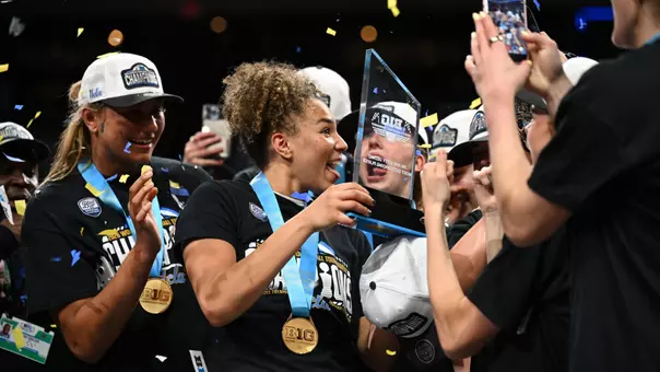 Kiki Rice_Big Ten Tournament Championship Celebration (March 8, 2026)