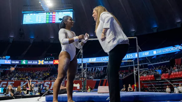 Jordan Chiles, Janelle McDonald