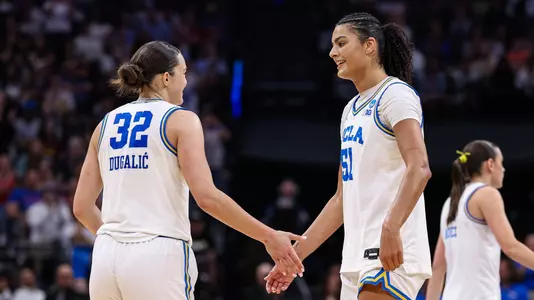 Angela Dugalic and Lauren Betts