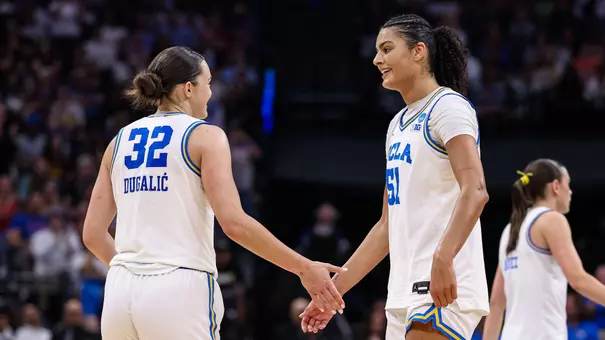 Angela Dugalic and Lauren Betts