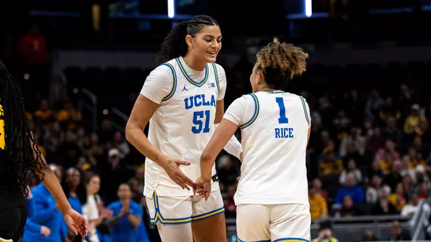 Lauren Betts and Kiki Rice