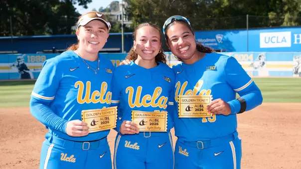 UCLA Athletics - 2026 UCLA Softball AUSL Golden Ticket Announcement, Easton Stadium, UCLA, Los Angeles, CA
April 18th, 2026
Copyright Don Liebig/ASUCLA
260418_SFB_0397.NEF
