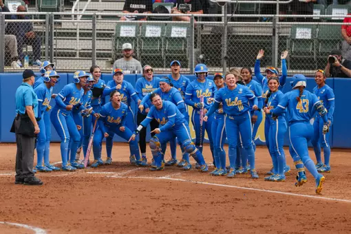 UCLA celebrates Megan Grant's grand slam
