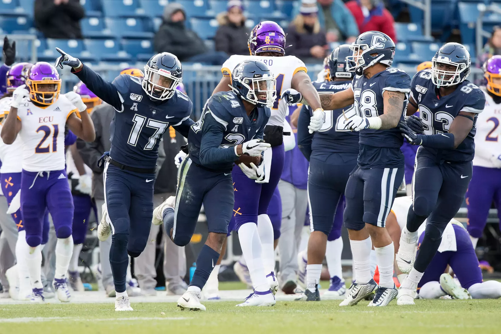 UConn vs ECU 11/23/19