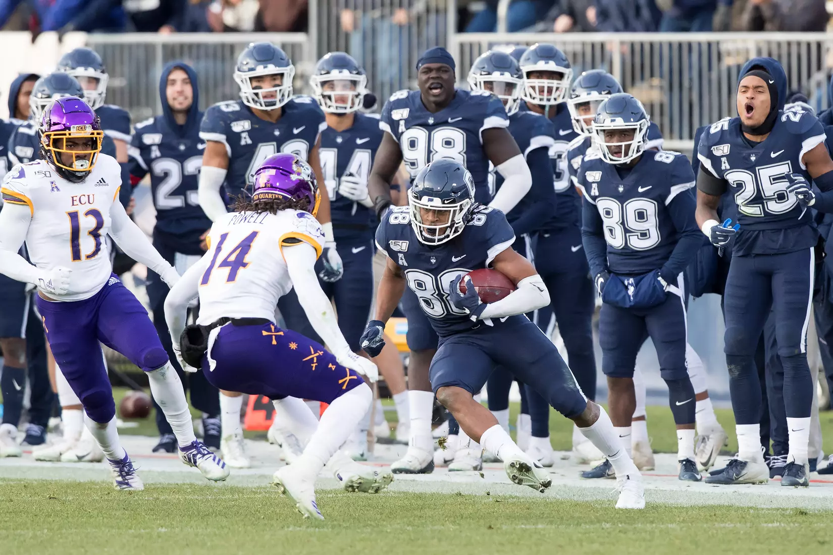 UConn vs ECU 11/23/19