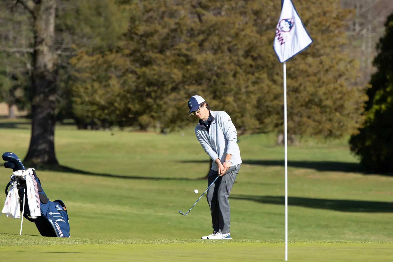 UConn Golf at Final Round of  Connecticut Cup, Ellington Ridge Country Club, April 3, 20021