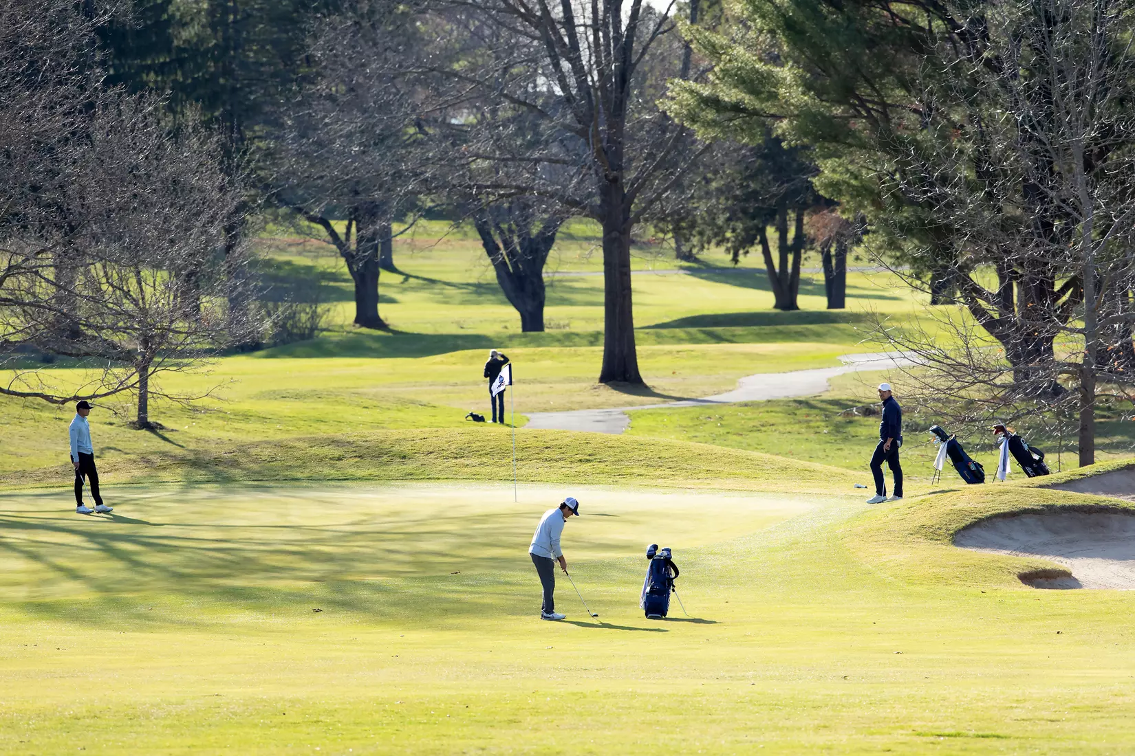 UConn Golf at Final Round of  Connecticut Cup, Ellington Ridge Country Club, April 3, 20021