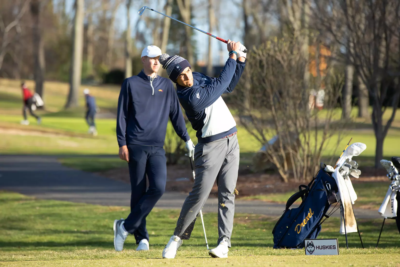 UConn Golf at Final Round of  Connecticut Cup, Ellington Ridge Country Club, April 3, 20021