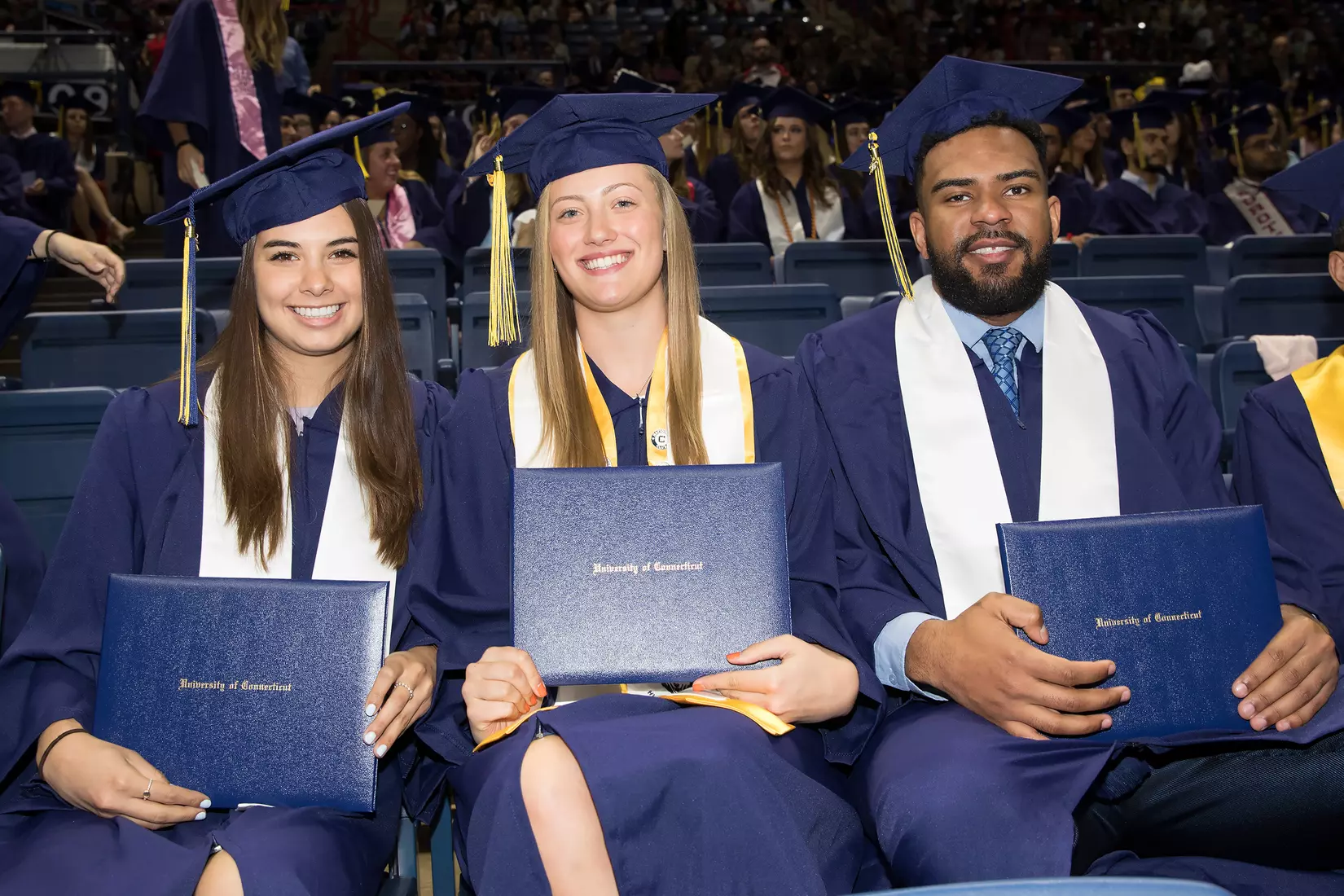Annika Grewal(Swimming), Emily George(Rowing),Philippe Okounam (Football)