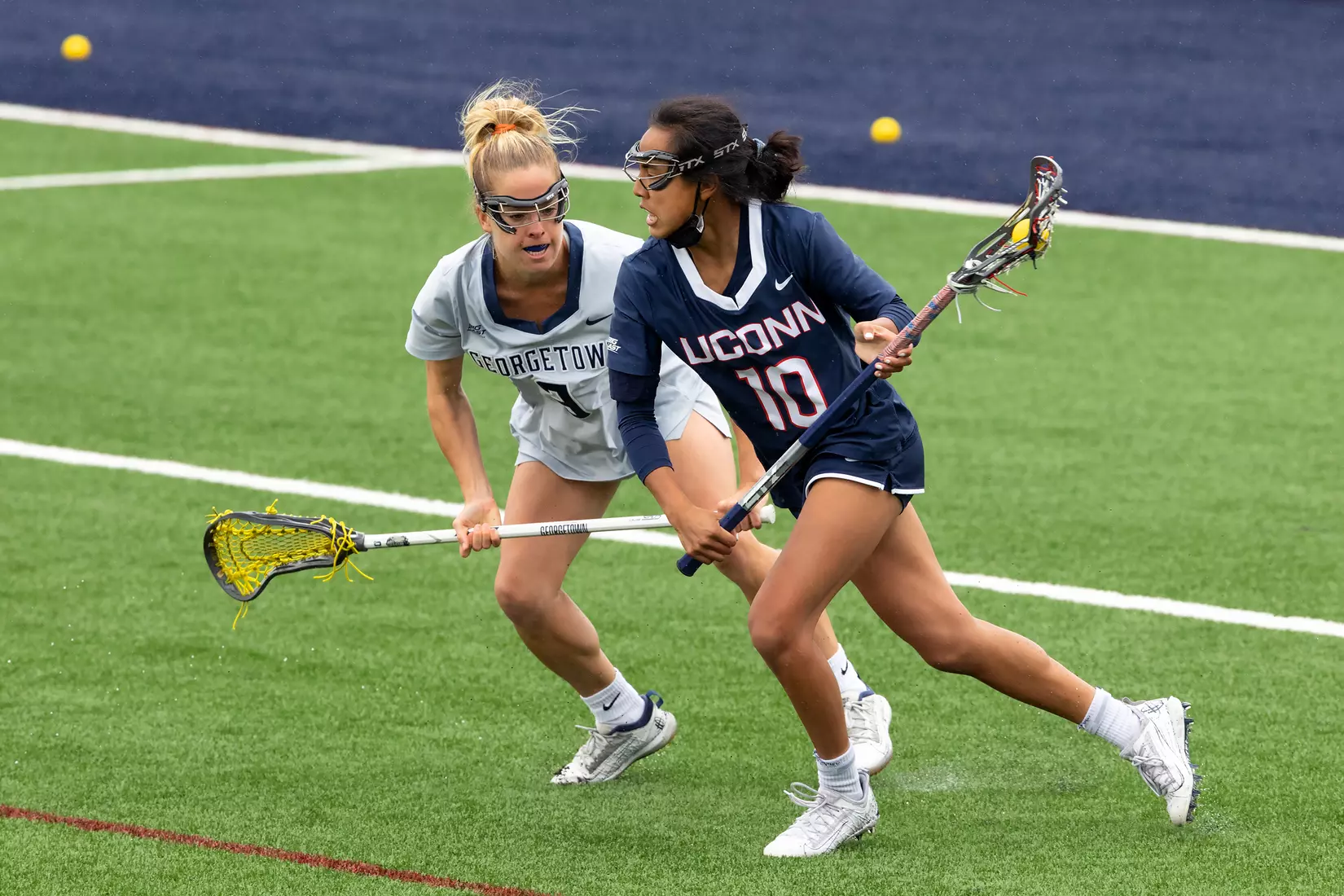 UConn Lacrosse vs Georgetown at Joseph J. Morrone Stadium, April 25, 2021