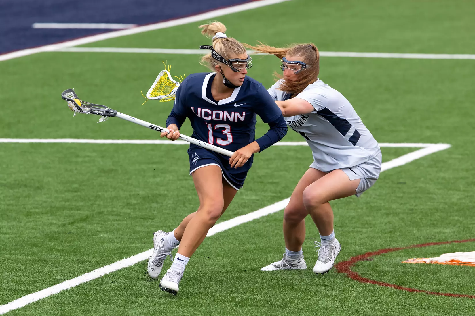 UConn Lacrosse vs Georgetown at Joseph J. Morrone Stadium, April 25, 2021
