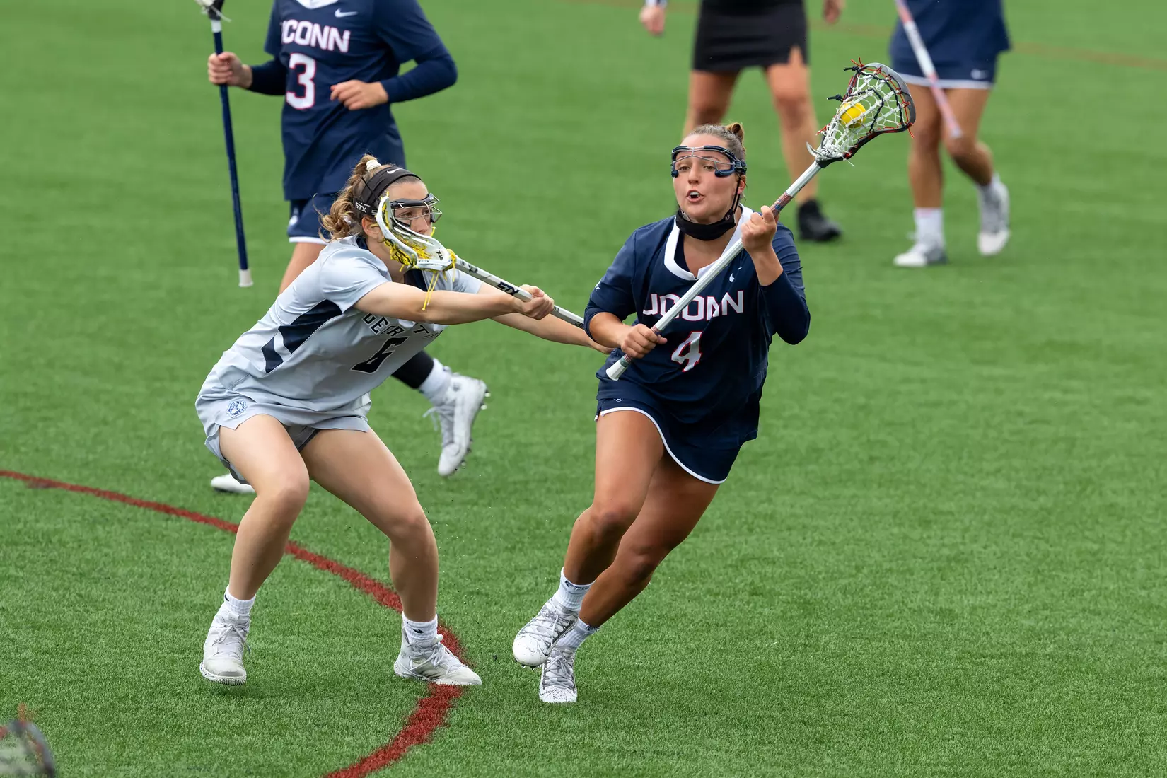 UConn Lacrosse vs Georgetown at Joseph J. Morrone Stadium, April 25, 2021