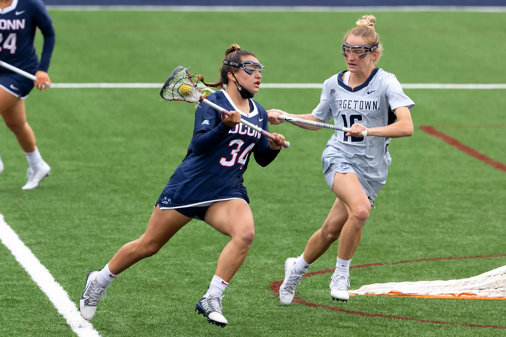 UConn Lacrosse vs Georgetown at Joseph J. Morrone Stadium, April 25, 2021