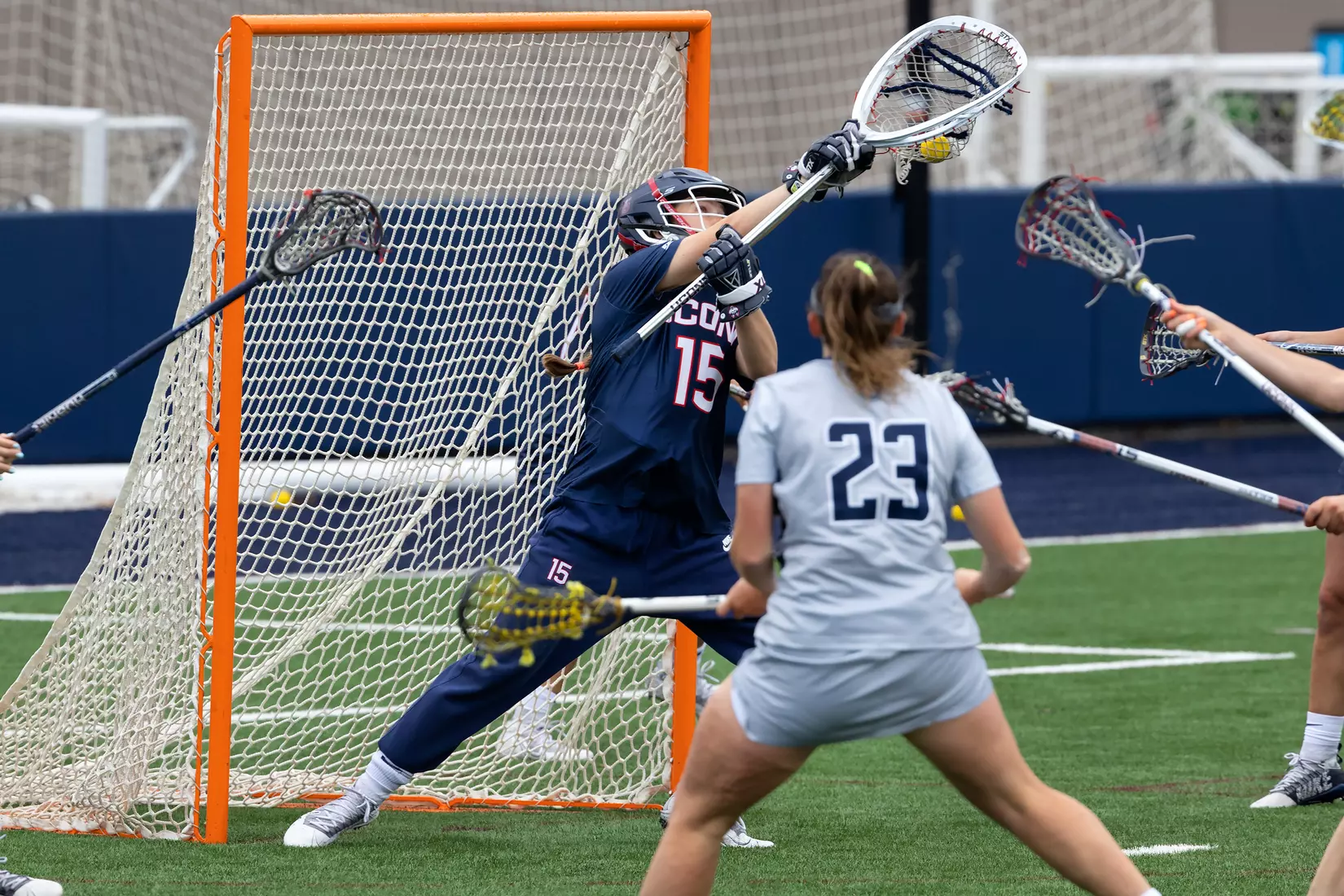 UConn Lacrosse vs Georgetown at Joseph J. Morrone Stadium, April 25, 2021