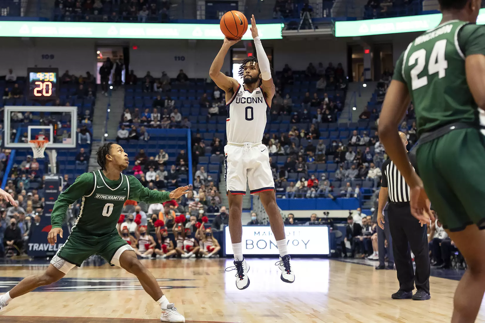 UConn vs Binghamton at XL Center, Hartford 11/20/21