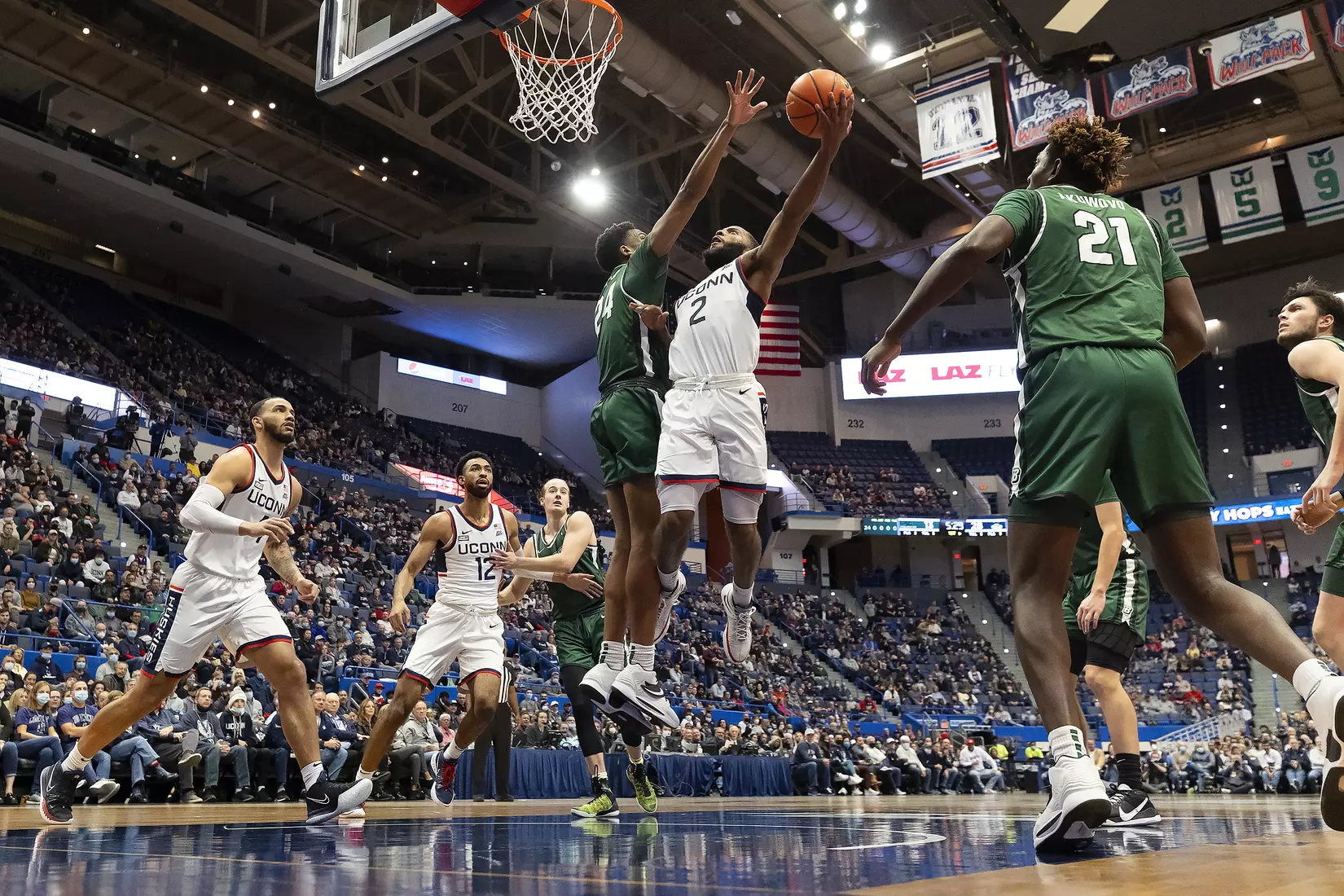 UConn vs Binghamton at XL Center, Hartford 11/20/21