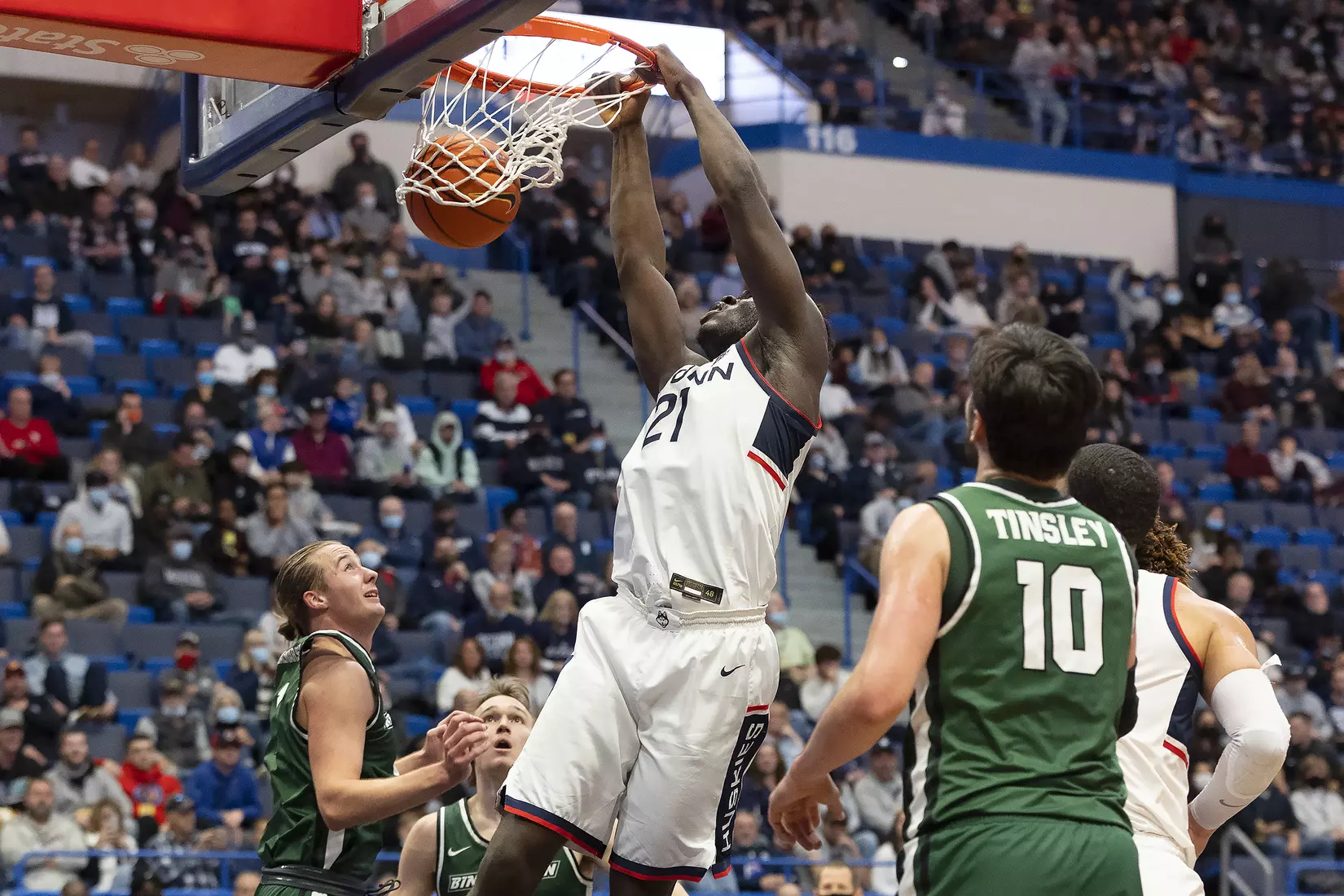 UConn vs Binghamton at XL Center, Hartford 11/20/21