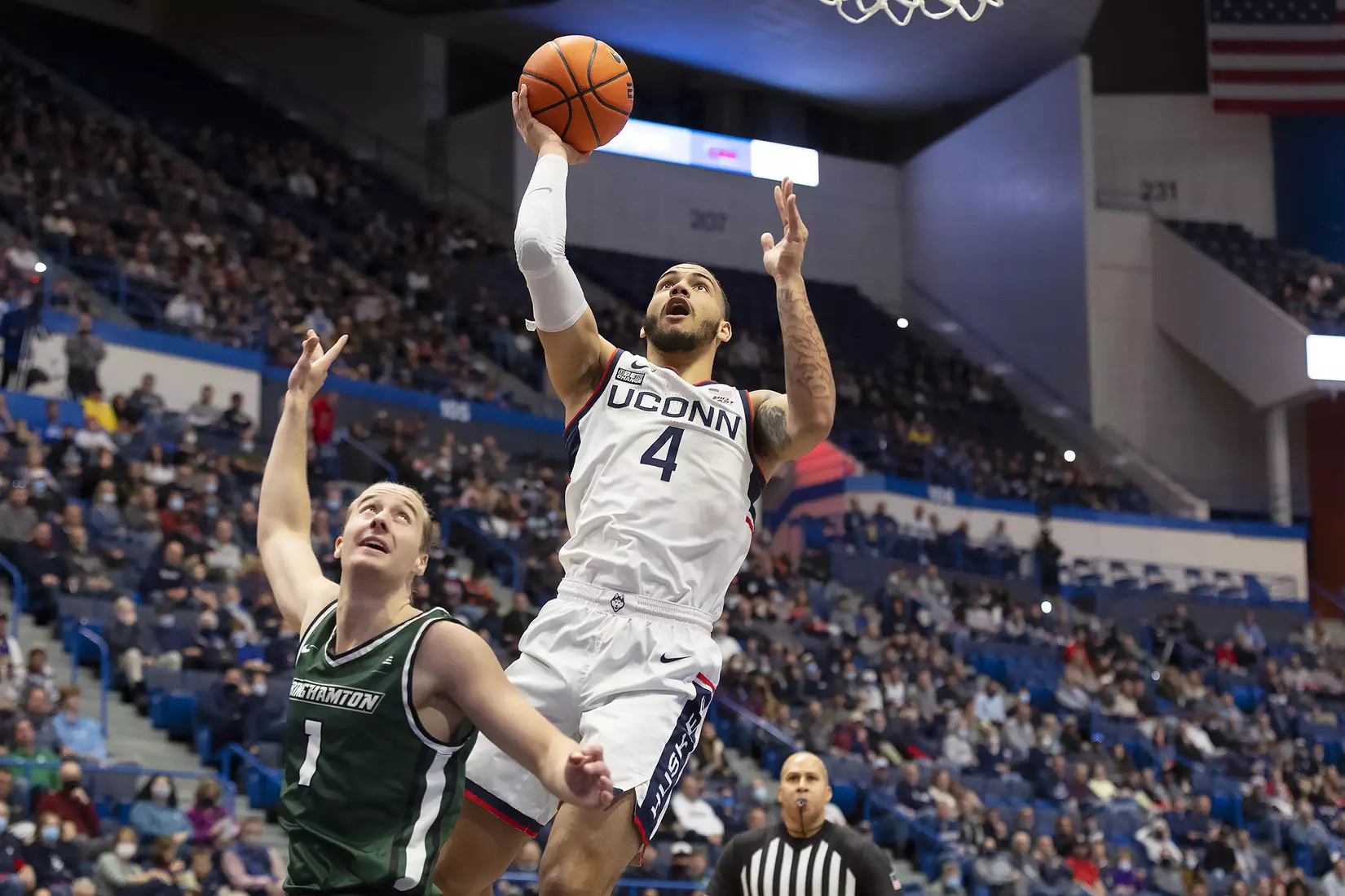 UConn vs Binghamton at XL Center, Hartford 11/20/21