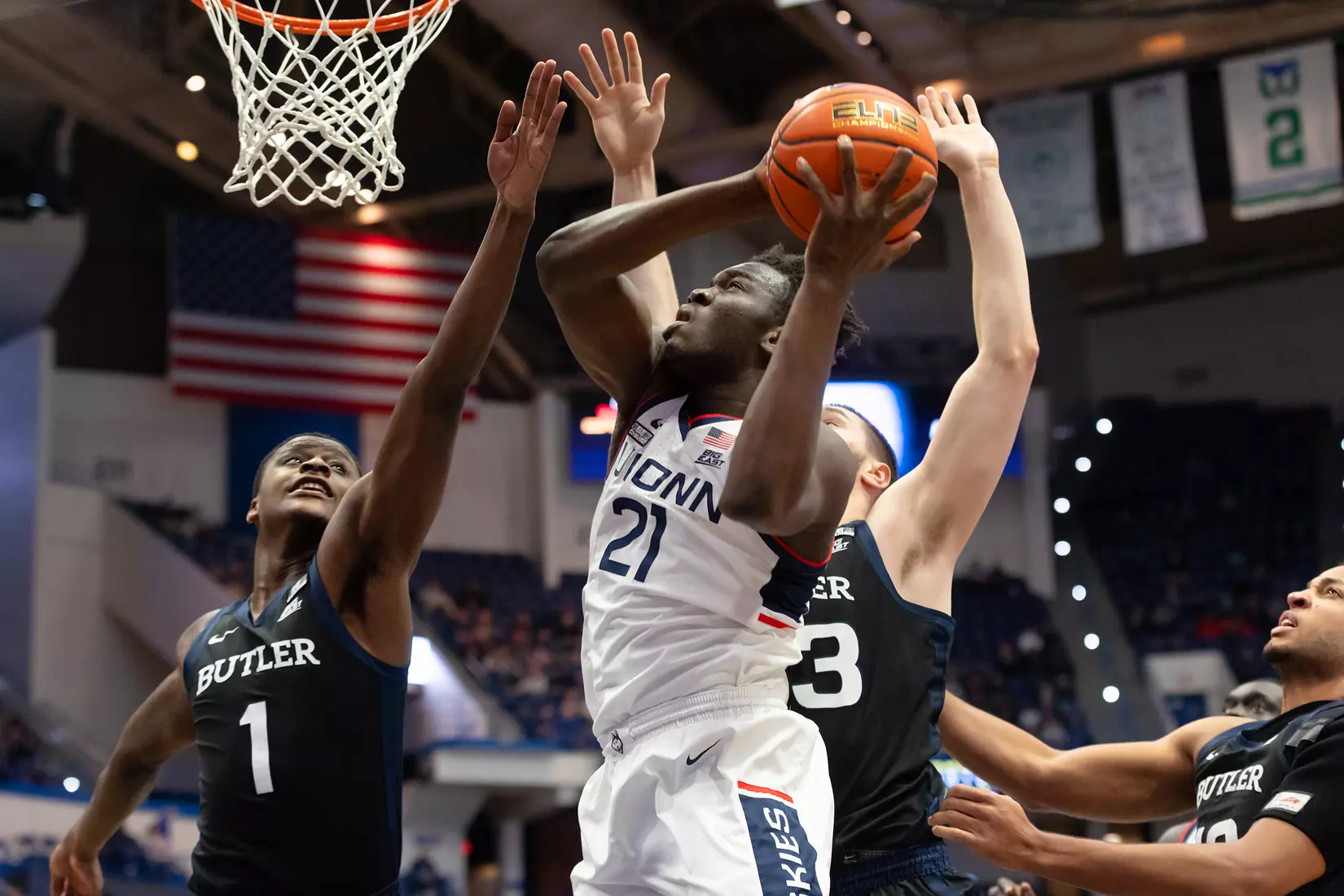 UConn vs Butler at XL Center, Hartford, CT 1/18/22