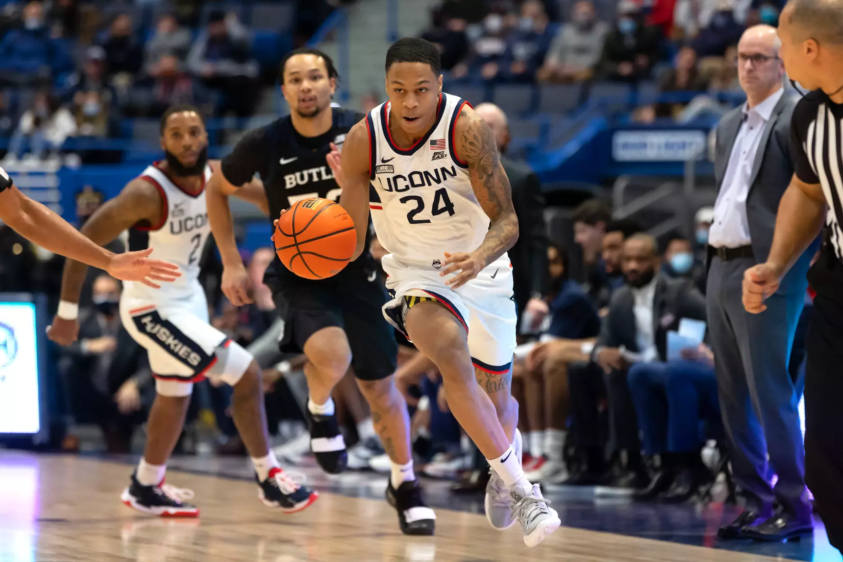 UConn vs Butler at XL Center, Hartford, CT 1/18/22