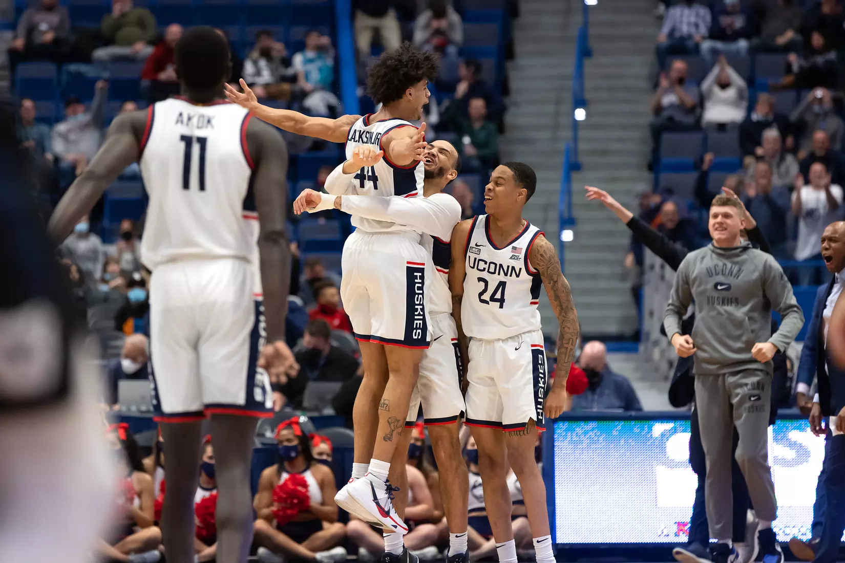 UConn vs Butler at XL Center, Hartford, CT 1/18/22