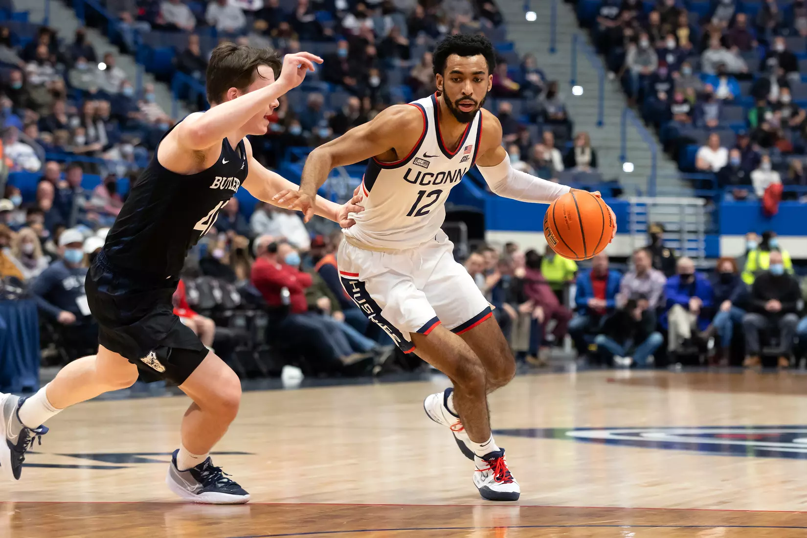 UConn vs Butler at XL Center, Hartford, CT 1/18/22