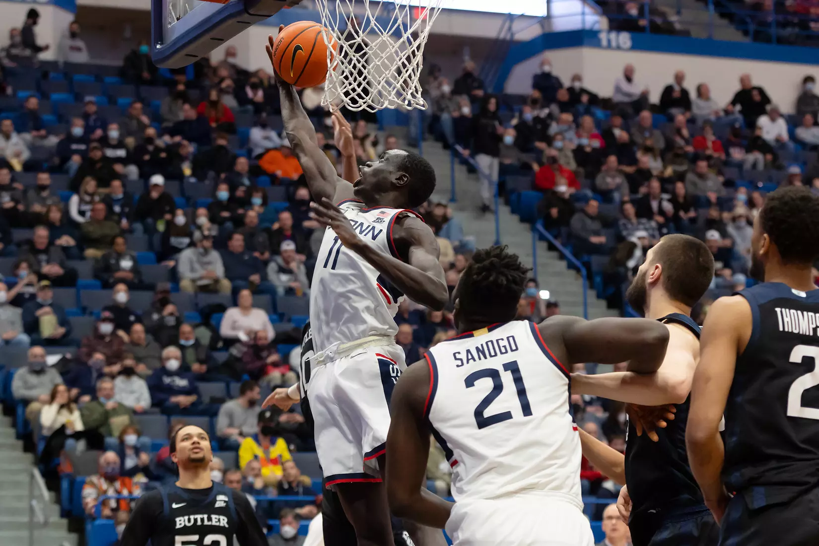 UConn vs Butler at XL Center, Hartford, CT 1/18/22